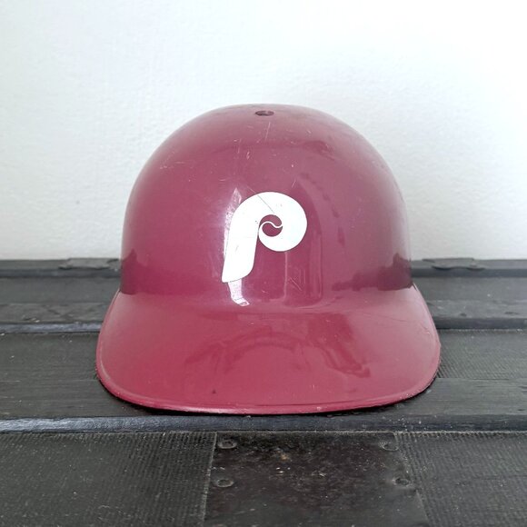 Vintage Philadelphia Phillies Laich Full Size Adjustable Souvenir Batting Helmet - Picture 1 of 12